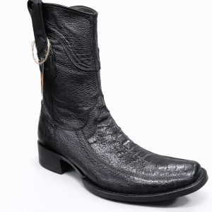 Botin Casual Punta De Avestruz